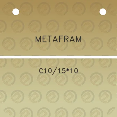 metafram-c101510