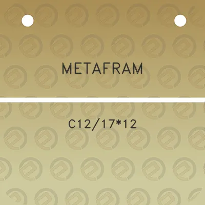 metafram-c121712