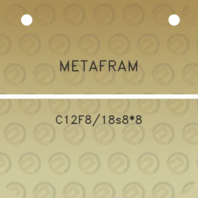 metafram-c12f818s88