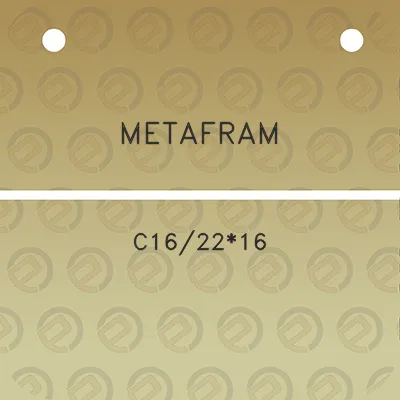 metafram-c162216