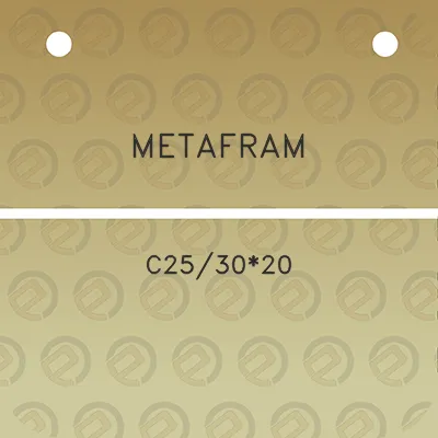 metafram-c253020