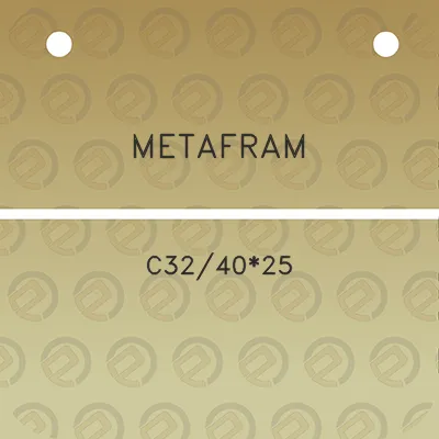 metafram-c324025