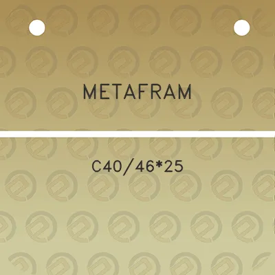 metafram-c404625