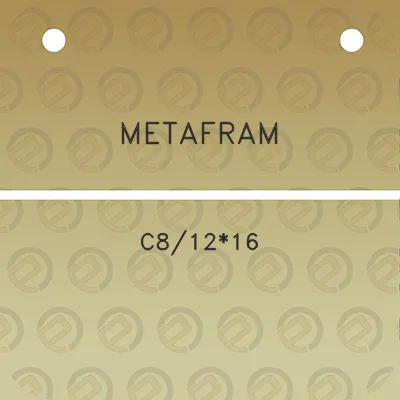 metafram-c81216