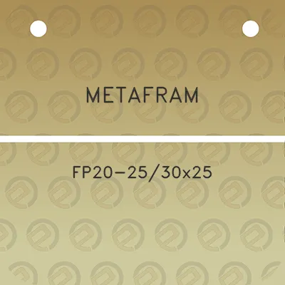 metafram-fp20-2530x25