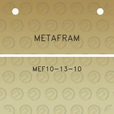 metafram-mef10-13-10