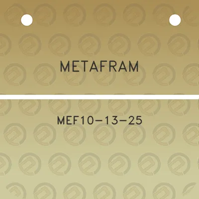 metafram-mef10-13-25