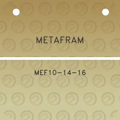 metafram-mef10-14-16