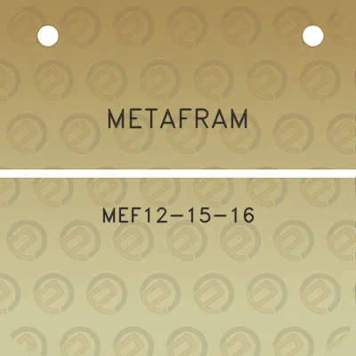 metafram-mef12-15-16