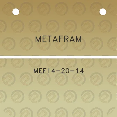 metafram-mef14-20-14