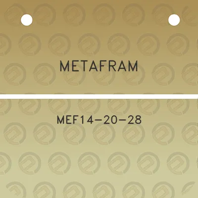 metafram-mef14-20-28