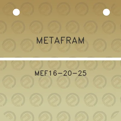 metafram-mef16-20-25