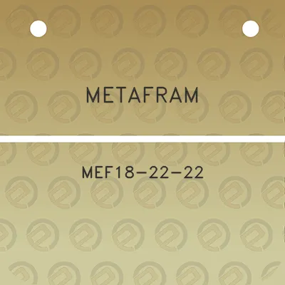 metafram-mef18-22-22