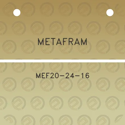 metafram-mef20-24-16