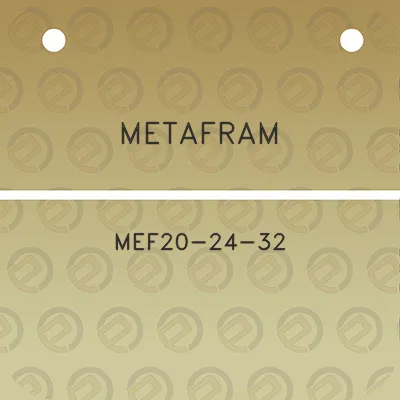 metafram-mef20-24-32