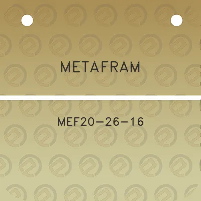 metafram-mef20-26-16