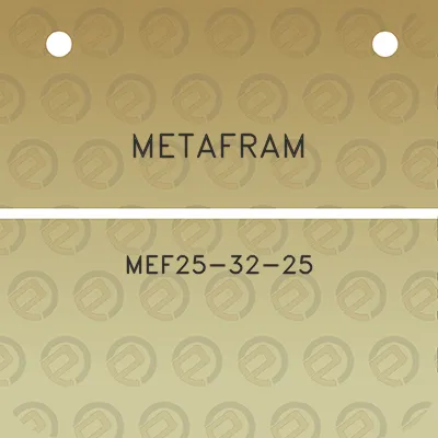 metafram-mef25-32-25