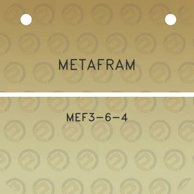 metafram-mef3-6-4