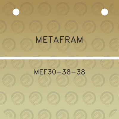 metafram-mef30-38-38