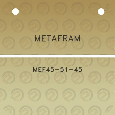 metafram-mef45-51-45