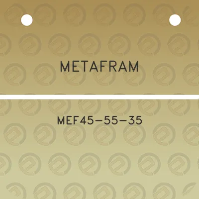 metafram-mef45-55-35