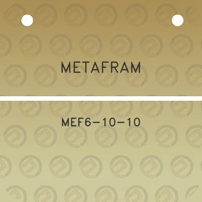 metafram-mef6-10-10