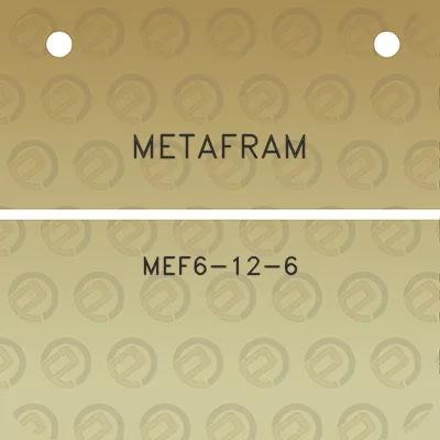 metafram-mef6-12-6