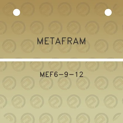 metafram-mef6-9-12