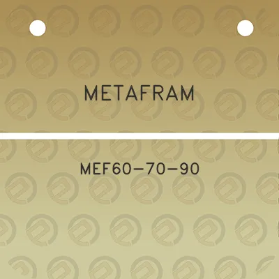 metafram-mef60-70-90