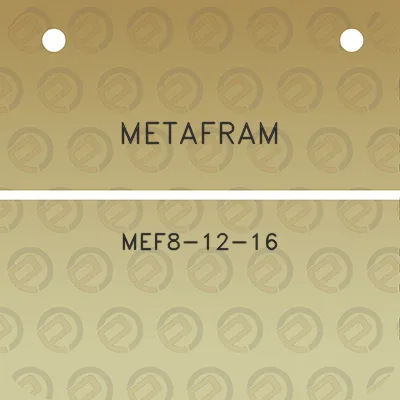 metafram-mef8-12-16