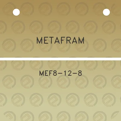 metafram-mef8-12-8