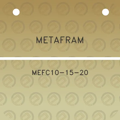 metafram-mefc10-15-20