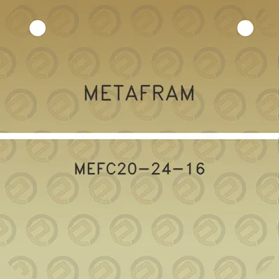 metafram-mefc20-24-16