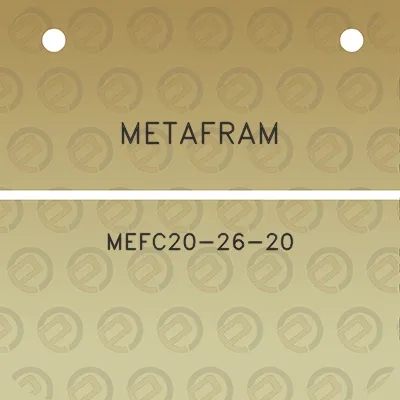 metafram-mefc20-26-20