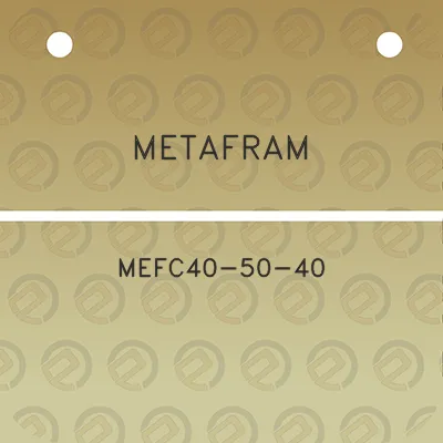 metafram-mefc40-50-40