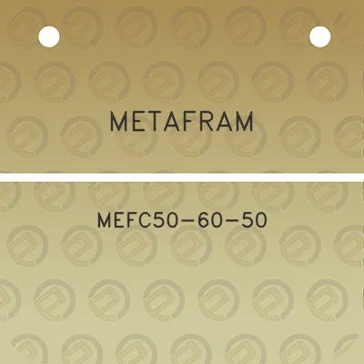 metafram-mefc50-60-50