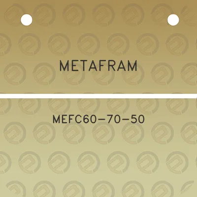 metafram-mefc60-70-50