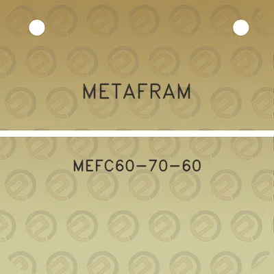 metafram-mefc60-70-60