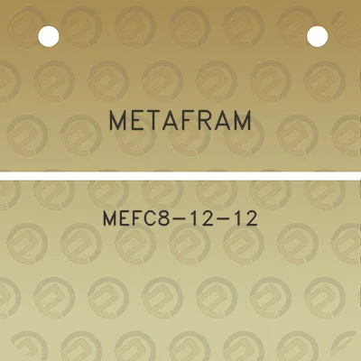 metafram-mefc8-12-12