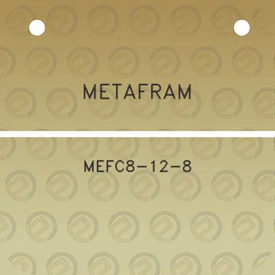 metafram-mefc8-12-8