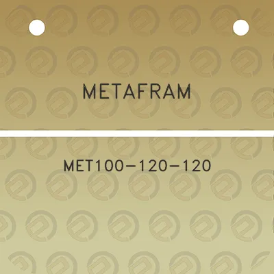 metafram-met100-120-120