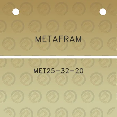 metafram-met25-32-20