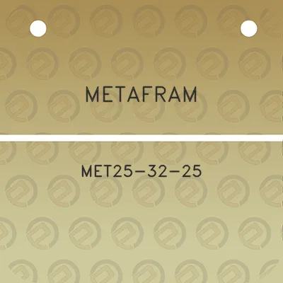 metafram-met25-32-25