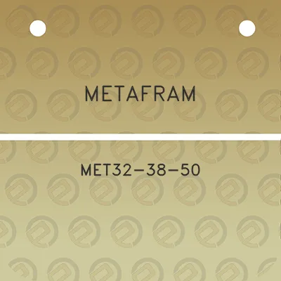 metafram-met32-38-50