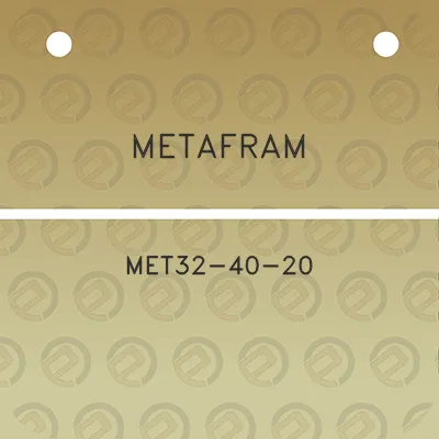 metafram-met32-40-20