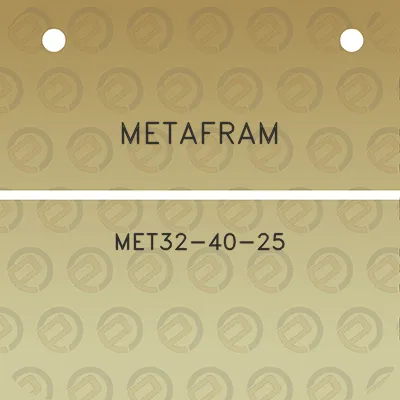 metafram-met32-40-25