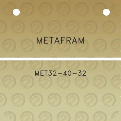 metafram-met32-40-32