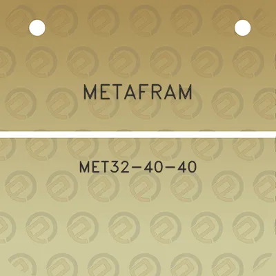 metafram-met32-40-40