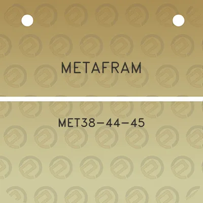 metafram-met38-44-45