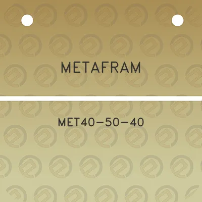 metafram-met40-50-40